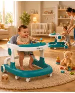 2 in 1 Walker with Height Adjustment & Detachable