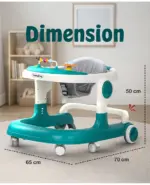 2 in 1 Walker with Height Adjustment & Detachable - Image 4
