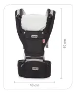 Ergonomic Baby Carrier with Hip Seat - Image 3